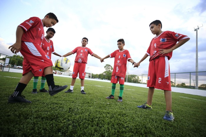 Areninha inaugurada pelo Governo do Ceará amplia a prática pedagógica em Barreira