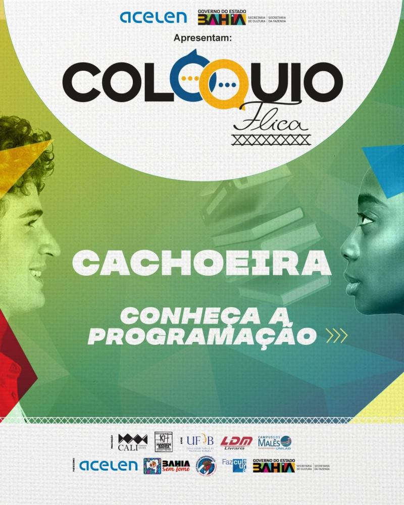 Colóquio Flica e sua programação em Cachoeira.