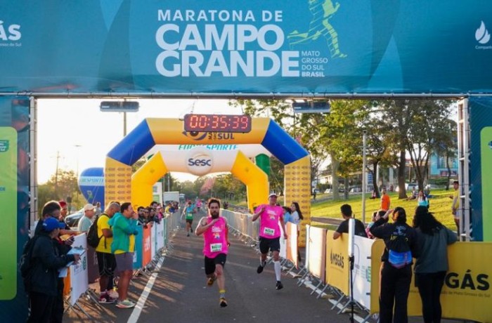 Maratona de Campo Grande desafia competidores e se consolida como uma das provas mais atrativas do País