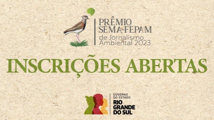 Abertas as inscrições para o Prêmio Sema-Fepam de Jornalismo Ambiental
