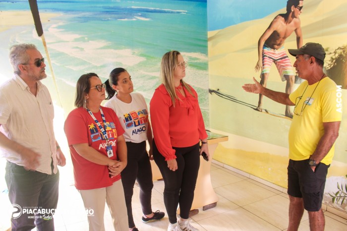 Piaçabuçu recebe a importante visita de representantes do Ministério do Turismo e da Instância de Governança Caminho das Águas