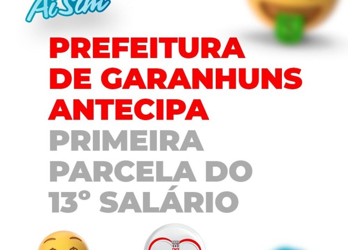 Prefeitura de Garanhuns antecipa primeira parcela do 13° salário