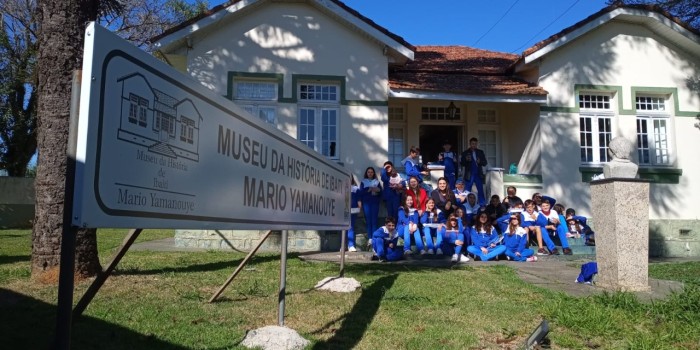 Estudantes do Colégio Dom Bosco de Tomazina visitam Museu Histórico de Ibaiti