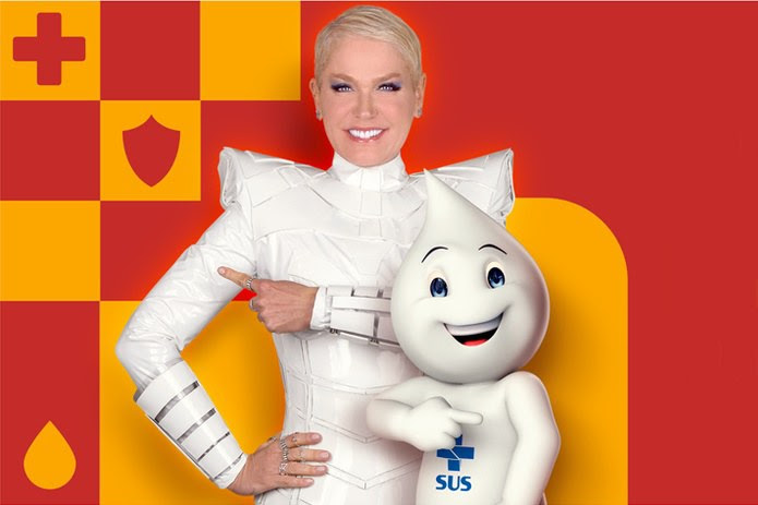 Xuxa e Zé Gotinha se unem em campanha de multivacinação do Governo Federal.