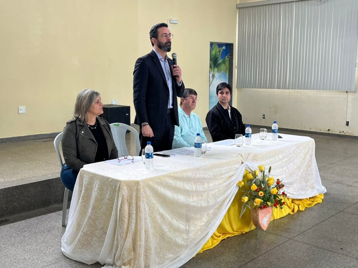 GUAÇUÍ RECEBE VISITA DO PRESIDENTE DO TRIBUNAL DE CONTAS DO ESPÍRITO SANTO