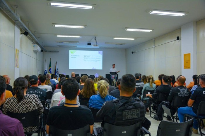 Polícia Penal promove evento para falar sobre saúde mental com os servidores