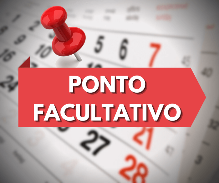 Prefeitura terá ponto facultativo na sexta-feira (08)