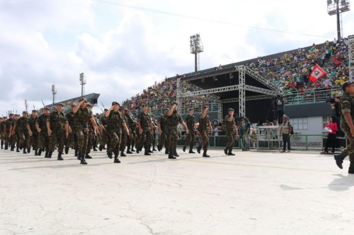 Tradicional desfile de 7 de Setembro ocorre nesta quinta-feira no Sambódromo de Manaus