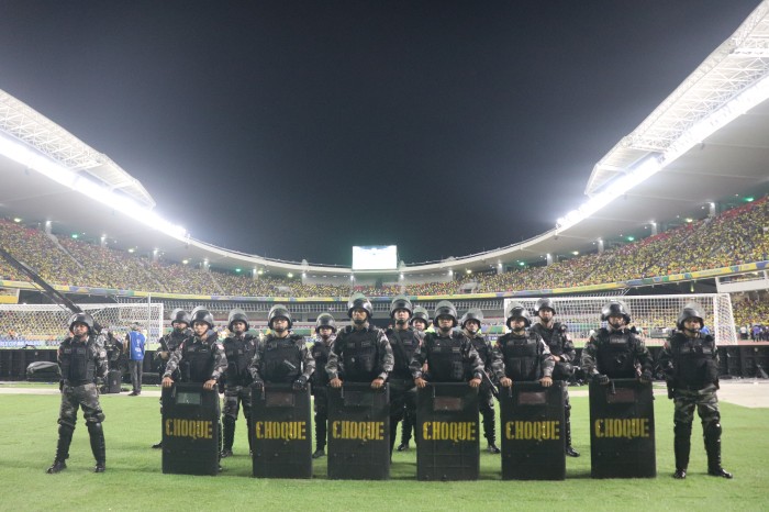 PMPA atua com estratégia e policiamento reforçado em jogo da seleção brasileira de futebol