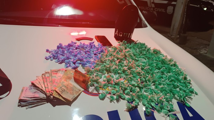 Quatro pessoas são presas por tráfico de drogas no bairro da Condor