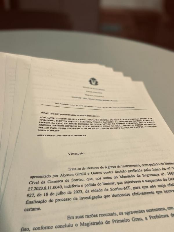 Desembargadora mantém decisão que suspendeu concurso público em Sorriso