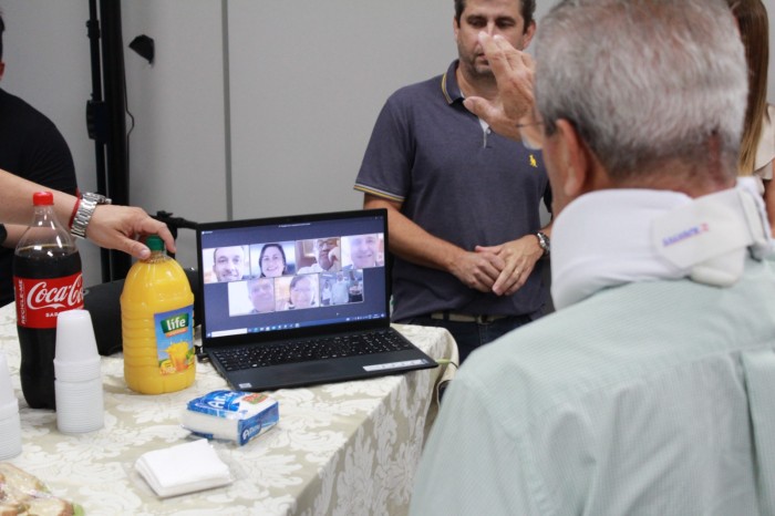 Dilador Borges reassume o cargo após afastamento por acidente