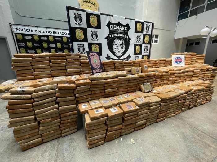 Em menos de 30 dias, PC-AM apreende cerca de 3 toneladas de drogas resultado de grandes operações policiais