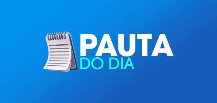 PAUTA DA 12ª SESSÃO ORDINÁRIA DO SEGUNDO PERÍODO LEGISLATIVO – 21 DE SETEMBRO DE 2023