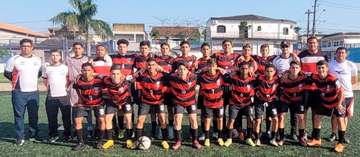 Futebol sub-15 empata com São Vicente e se classifica na Copa Estadual
