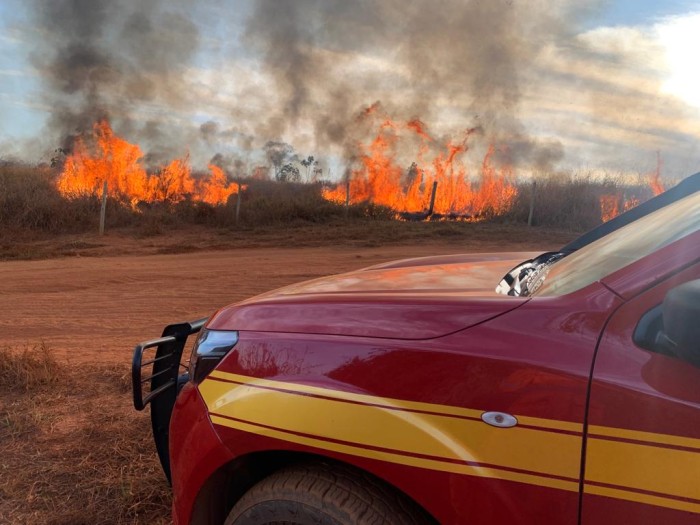 Onda de calor: Bombeiros estão preparados para possível aumento de incêndios em vegetações