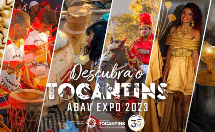 Governo do Tocantins leva os encantos dos atrativos do Estado para o maior evento do turismo do País – Abav Expo 2023
