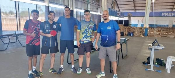 Mesatenistas de Sorriso participam da 4ª etapa do TMB Estadual de 2023