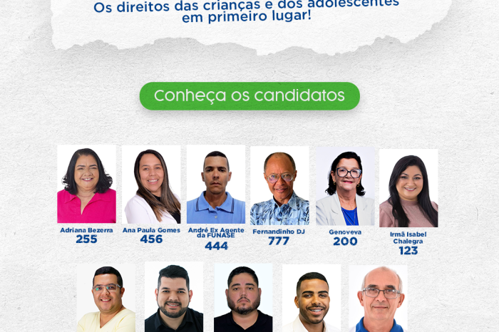 Confira os candidatos ao Conselho Tutelar para o quadriênio 2024-2028