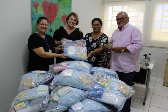 Araçatuba recebe doação do Senac de kits para recém-nascidos