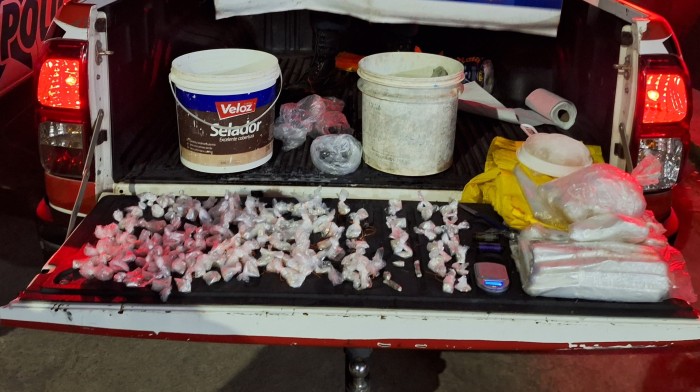 Em Icoaraci, PM desarticula ponto de tráfico e prende quatro suspeitos