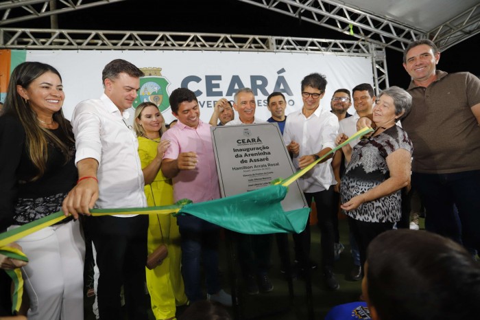 Areninha inaugurada amplia oportunidades para as crianças e jovens de Assaré