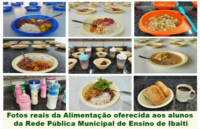 Cardápio nutritivo e variado na alimentação escolar da Rede Municipal de Ensino de Ibaiti