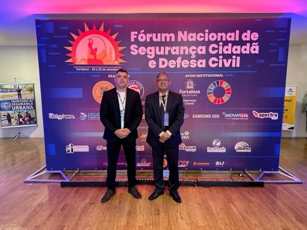 Representantes de Sorriso participam do Fórum Nacional de Segurança Pública