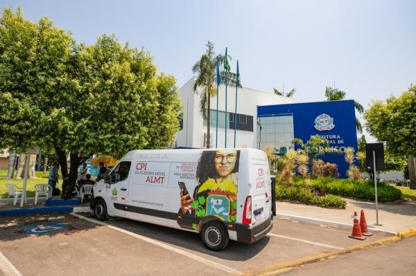 Van da CPI da Telefonia fica até amanhã (4) em Sorriso