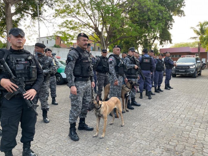 SSP-AM em conjunto com Forças de Segurança Pública, Defesa Social e demais Órgãos integrados deflagram operação na Região Central de Manaus