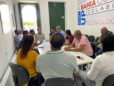 A coordenação geral da Flica, reúne-se com poder público municipal de Cacheira. 