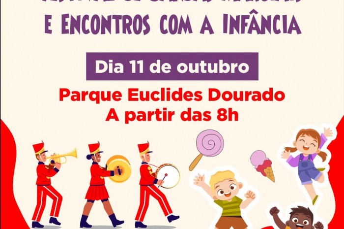 Prefeitura de Garanhuns realiza 1º Festival de Bandas Marciais e Encontros com a Infância