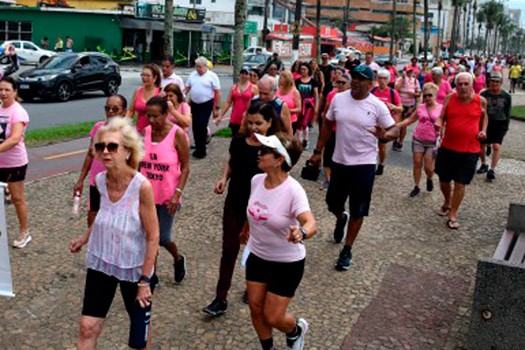 Ong Estrela da Mama realiza a Caminhada Outubro Rosa no sábado (21)