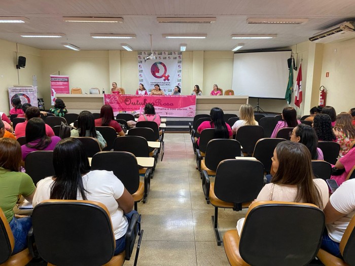 Seaspac: Ações do Outubro Rosa e de cuidados com a saúde mental são realizadas para servidoras