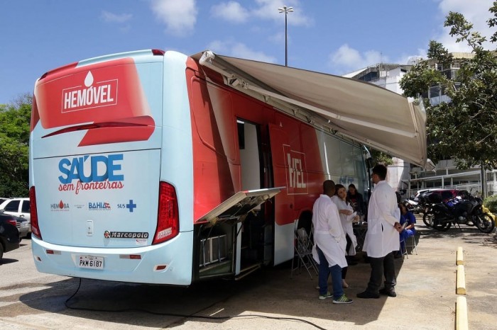 Unidade móvel da HEMOBA retorna à Candeias em outubro