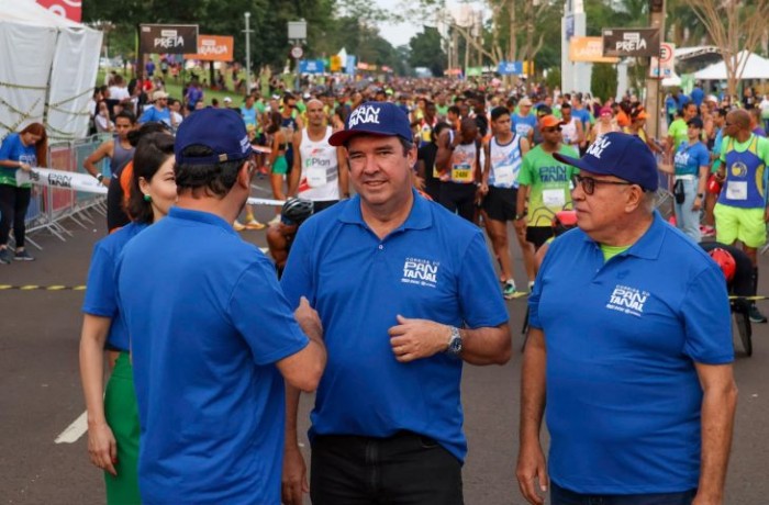 Governador destaca fortalecimento da cultura esportiva em MS na Corrida do Pantanal