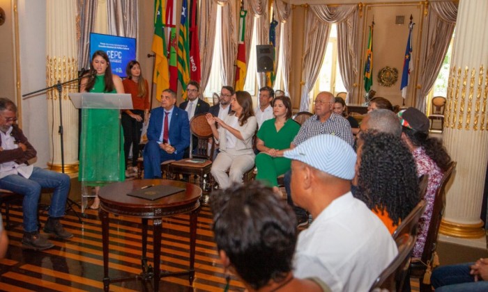 Secretária Sandra Albino participa de posse dos membros do Conselho Estadual de Política Cultural