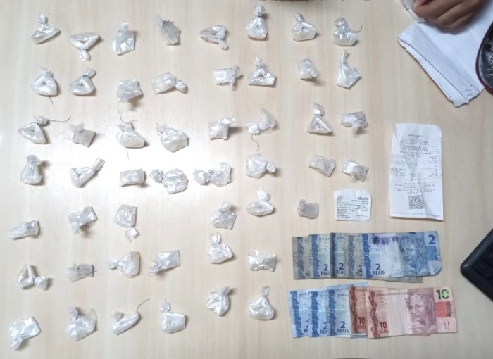 24º BPM apreende drogas no Bengui