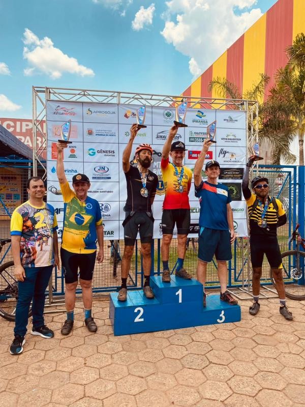 Ciclistas de Sorriso sobem ao pódio no Regional de MTB XCM do Médio Norte 2023