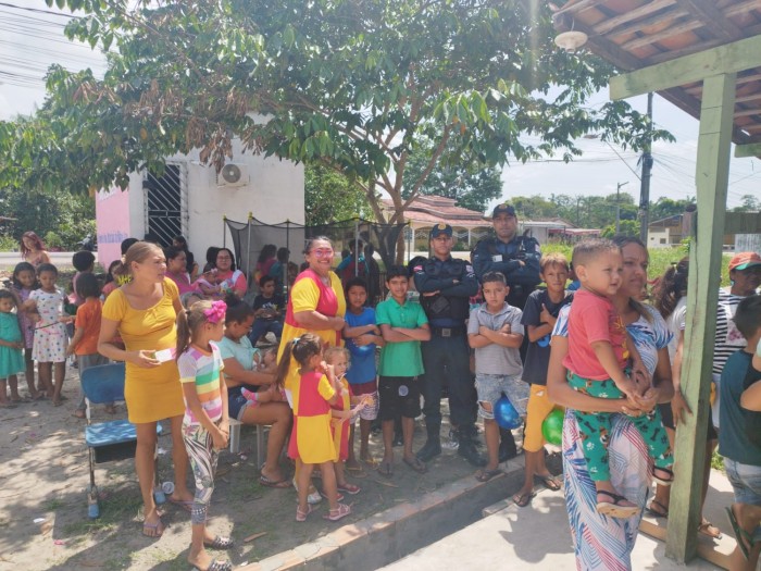 25º BPM realiza ação social na Ilha de Mosqueiro