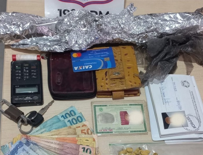 19º BPM prende casal por tráfico de entorpecentes em Paragominas