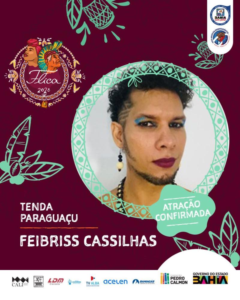 Mais uma atração confirmada da Flica 2023.