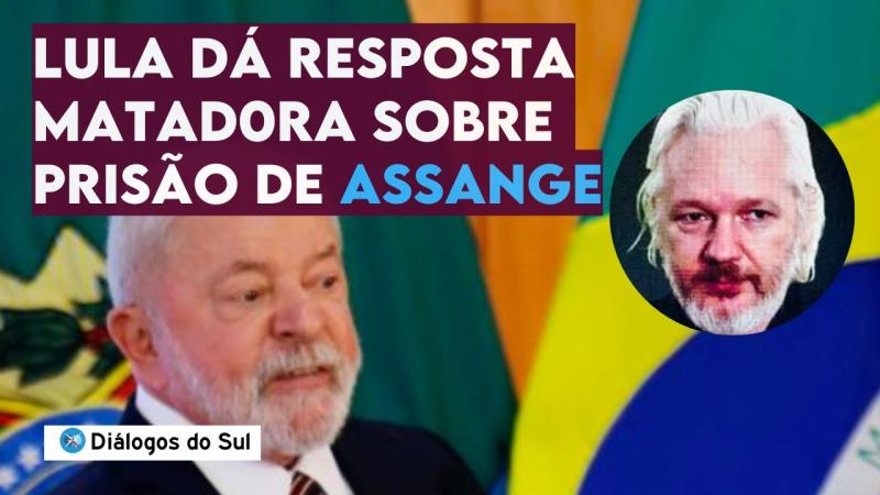 Repórter pergunta sobre Assange e a resposta do Lula é surpreendente. Em entrevista coletiva no Reino Unido. 